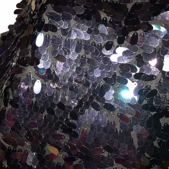 Forever 21 Sequin Crop Top - Picture 3 of 7